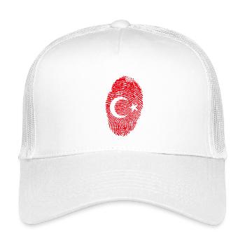 TURQUIE TURQUIE TURC Europe Fan de sport - Casquette trucker enfant - blanc - Devant