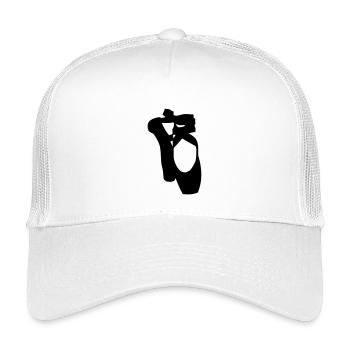 Ballet schuhe - Kinder Trucker-Cap - Weiß - Vorne
