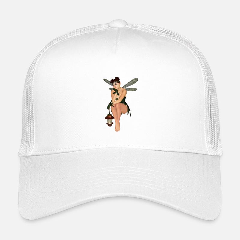 ELFE - Kinder Trucker-Cap - Weiß
