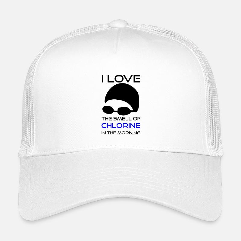Schwimmen Spruch Chlor Geruch Kinder Trucker-Cap
