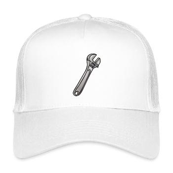 Universal wrench - English - Kids’ Trucker Cap - white - Front