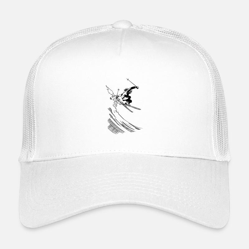 Ski - Kinder Trucker-Cap - Weiß