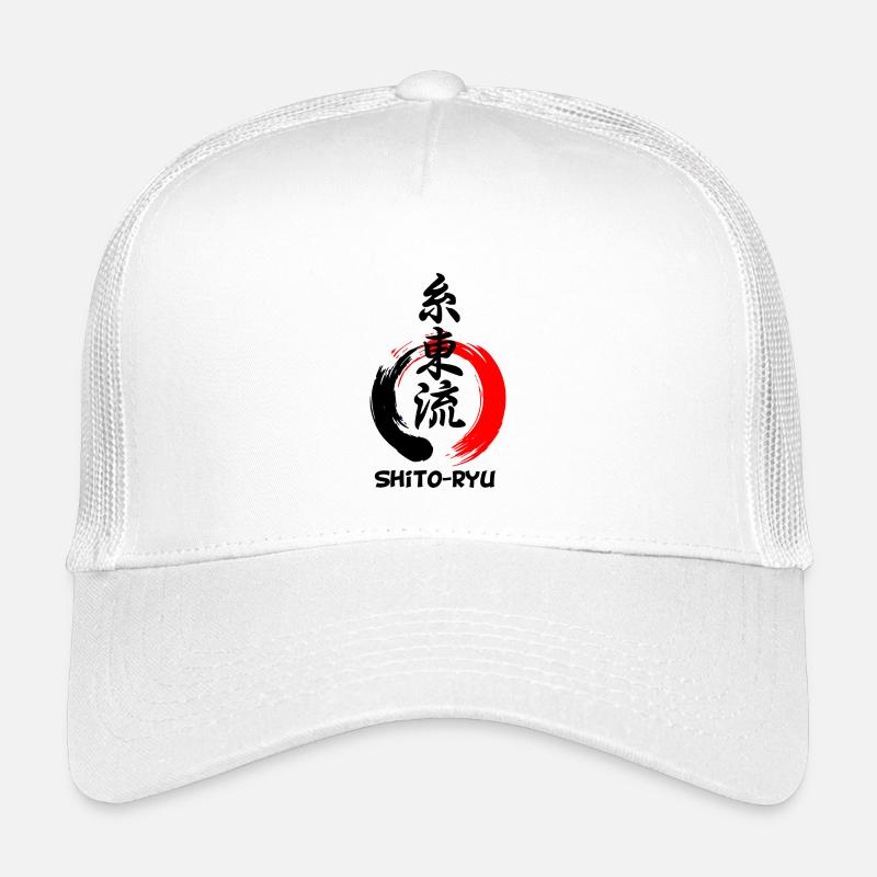 Enso zen circle with Shito ryu karate emblem in Yes Kids’ Trucker Cap