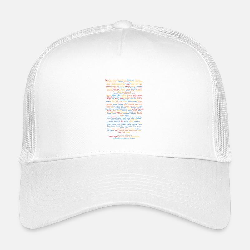 abortionlaw world 2025 - Kinder Trucker-Cap - Weiß