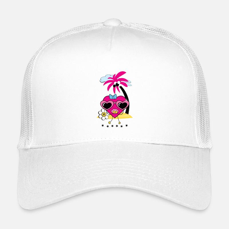 Heart on Island Kids’ Trucker Cap