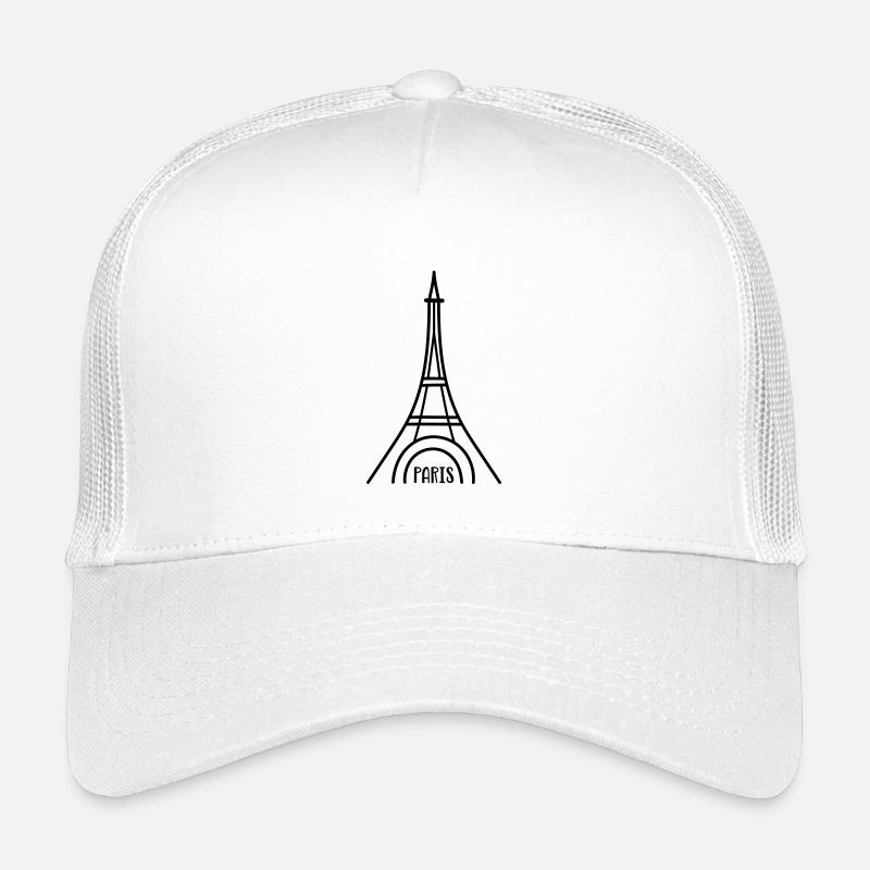 Paris avec la Tour Eiffel Casquette trucker enfant