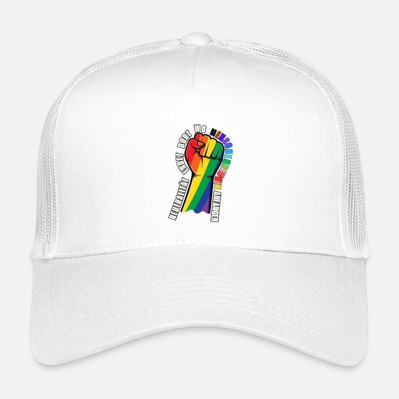 Statement-Sticker Menschenrechte Kinder Trucker-Cap
