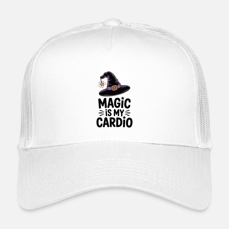 magicMagic est mon cardio Casquette trucker enfant