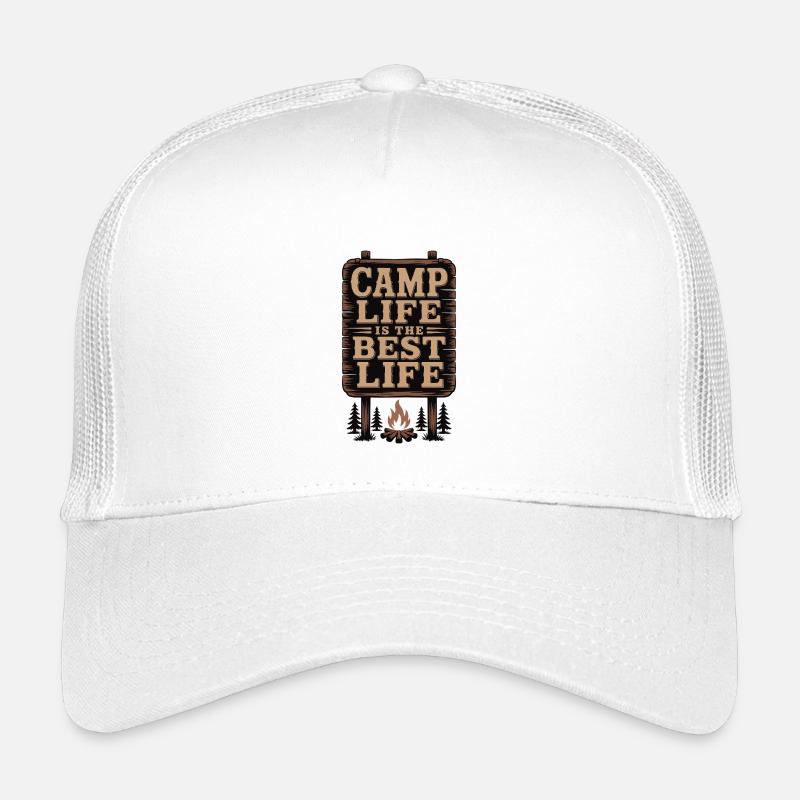 Camp Life is the Best Life Kids’ Trucker Cap