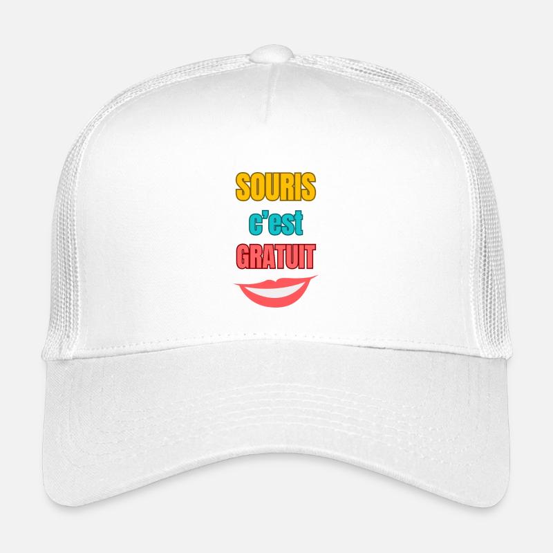 Mouse is free — colorful typography Kids’ Trucker Cap