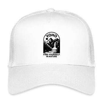 yoho national park - Kinder Trucker-Cap - Weiß - Vorne