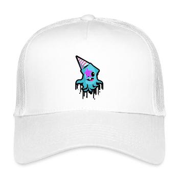 Wild octopus - Kids’ Trucker Cap - white - Front
