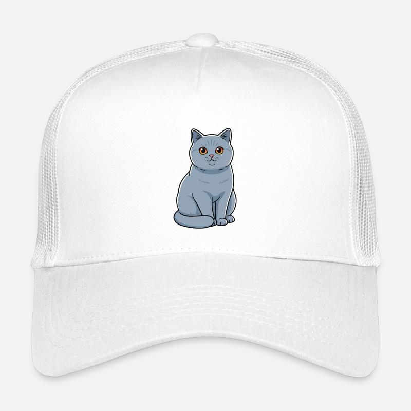 Britisch Kurzhaar Katze Haustier Kinder Trucker-Cap