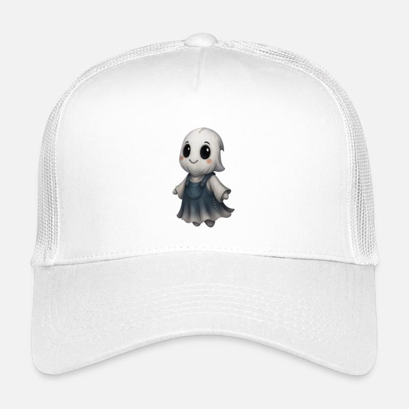 Mignon Ghost Friend Patchwork Casquette trucker enfant