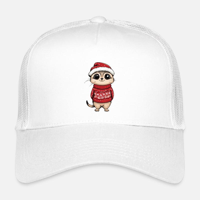 Erdmännchen Weihnachten Kinder Trucker-Cap