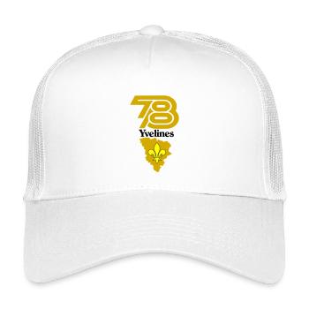 78 Yvelines - Kids’ Trucker Cap - white - Front