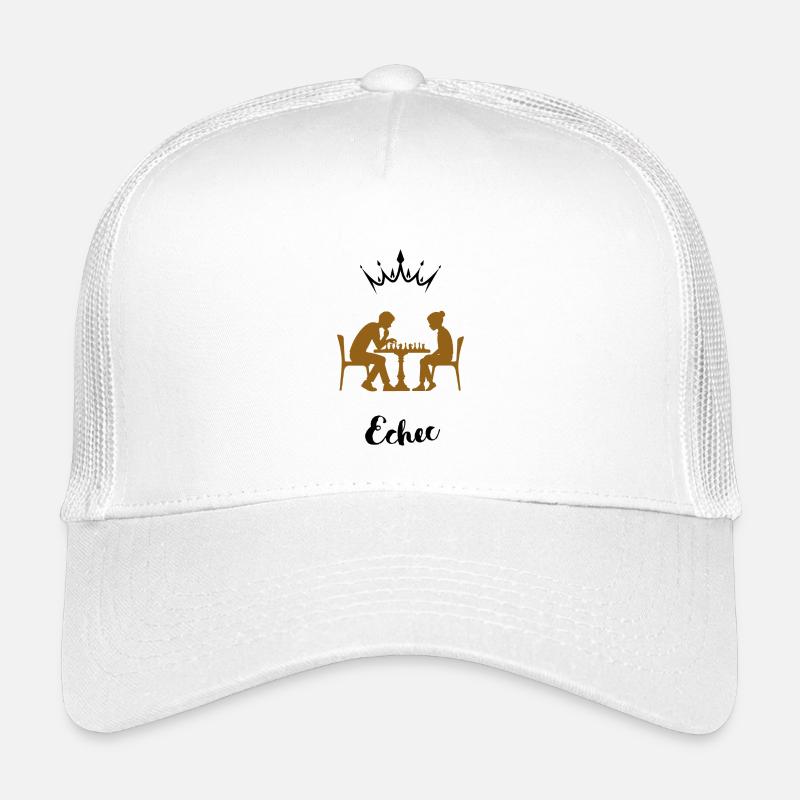 Schachbrett im Café Kinder Trucker-Cap