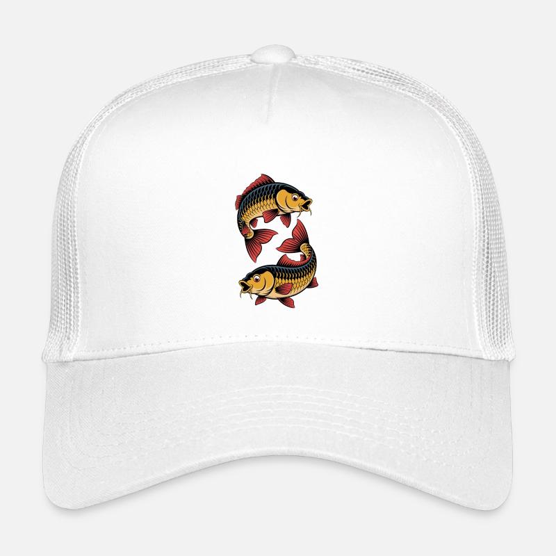 Deux carpes Casquette trucker enfant