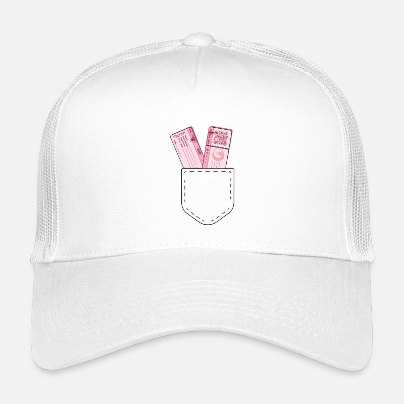 LUNE D’AIR - Casquette trucker enfant - blanc