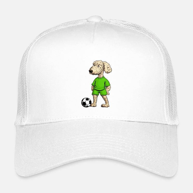 Caniche Soccer Chien Casquette trucker enfant
