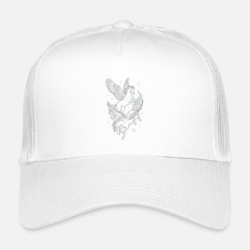 Two celestial pegasus in stars Kids’ Trucker Cap