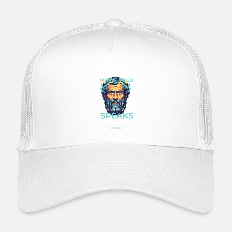 Platon cite Vérité Philosophie grecque Casquette trucker enfant