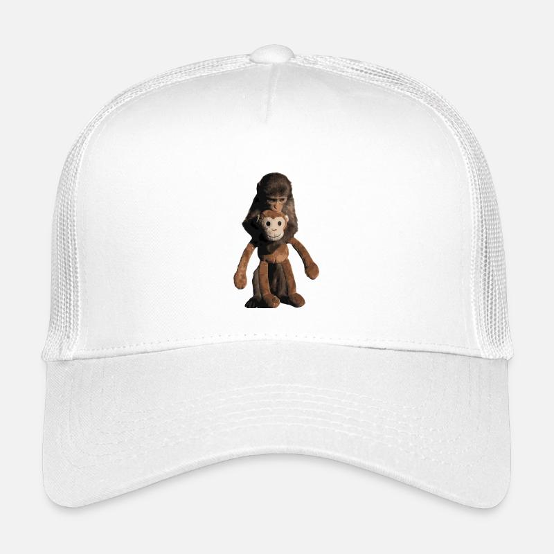 Punch the Monkey Baby Monkey Shirt Sticker Pullover Hoodie Kids’ Trucker Cap
