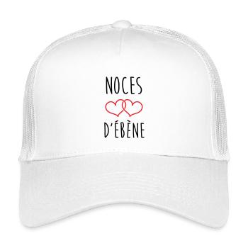 Ebony Wedding 78 Jahre Ehe - Kinder Trucker-Cap - Weiß - Vorne