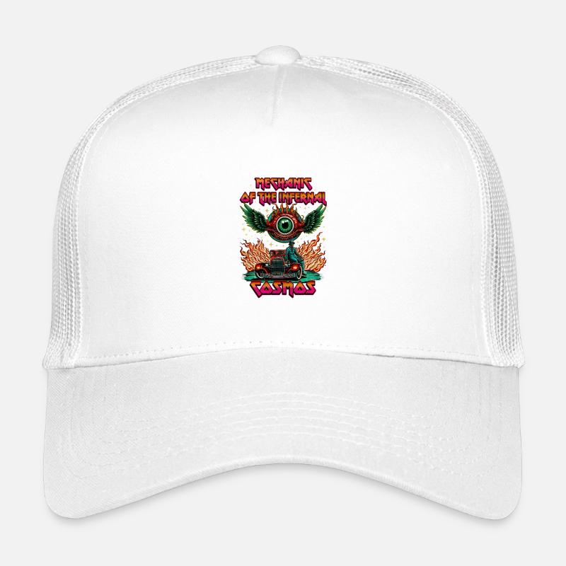Mechanik des Infernalen Kosmos - Kinder Trucker-Cap - Weiß