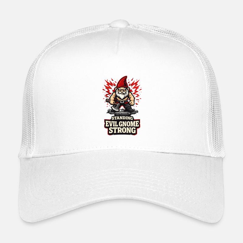 Böser Gnom, Dunkler Gnom, Goth-gnom, Lustiger Gnom Kinder Trucker-Cap