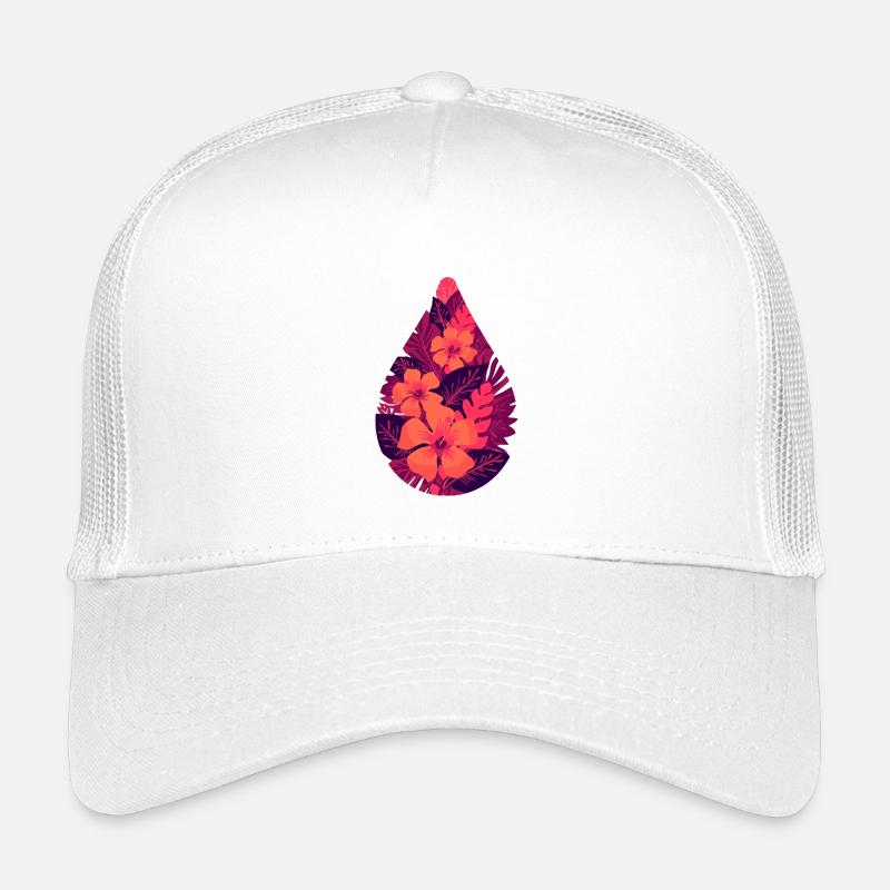 Flora Feuerblätter Kinder Trucker-Cap