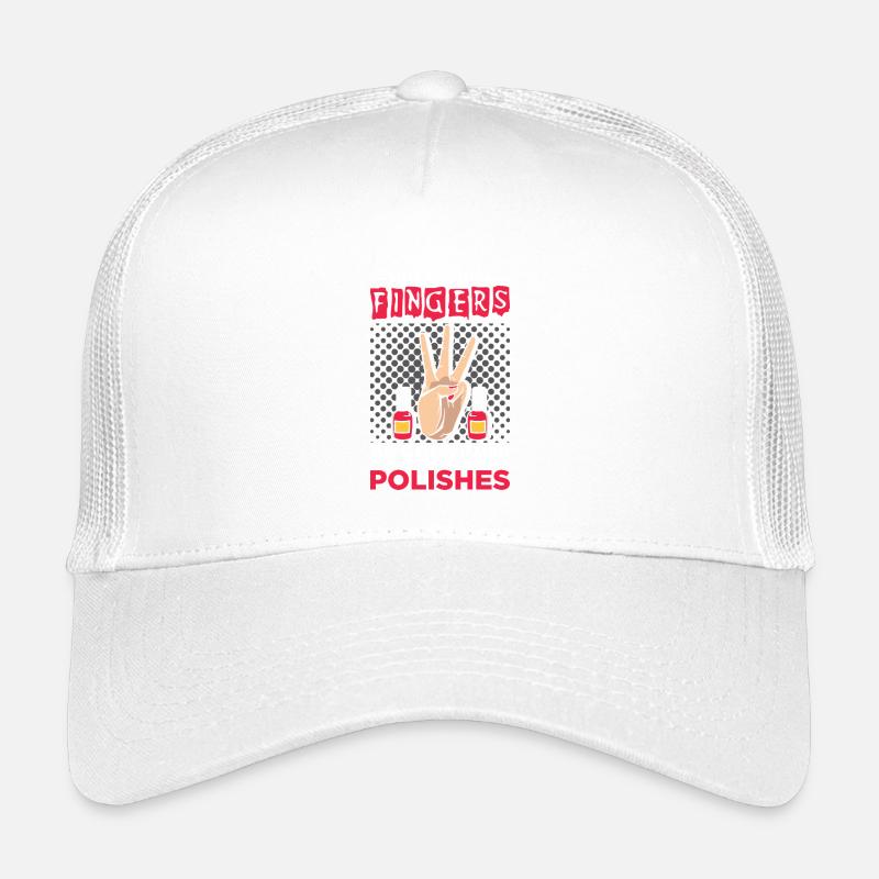 Nageldesigner Nageldesignerin Kosmetik Nagelstudio Kinder Trucker-Cap