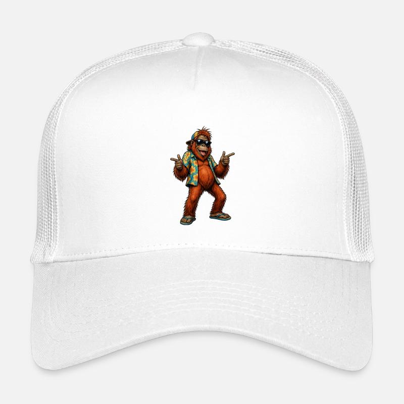 Orang-outan Singe Hawaïen Casquette trucker enfant