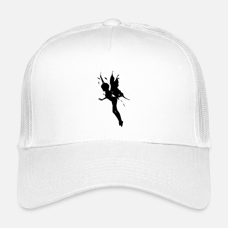 Kleine Fee - Kinder Trucker-Cap - Weiß