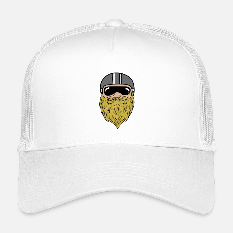 Bart Ziegenbart Bartfrisur Schnurrbart Bartträger Kinder Trucker-Cap
