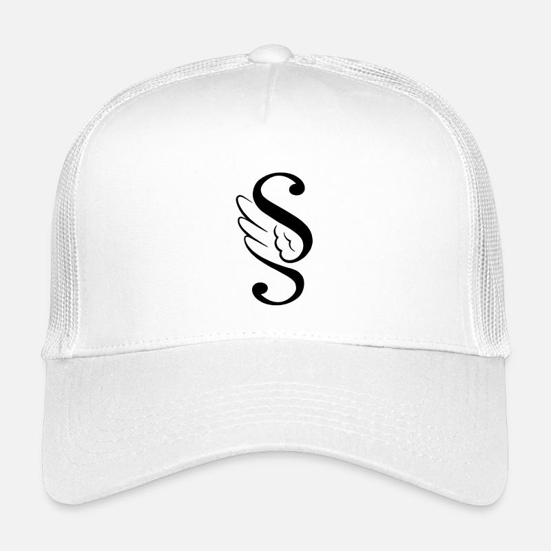 Paragraph Paragraph Wing Wings - Kids’ Trucker Cap - white