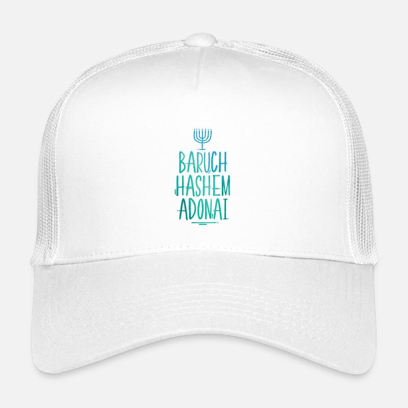 Baruch Hashem Adonai Kids’ Trucker Cap