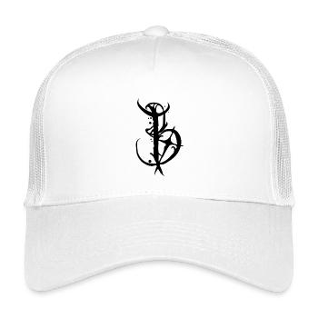 B - Casquette trucker enfant - blanc - Devant