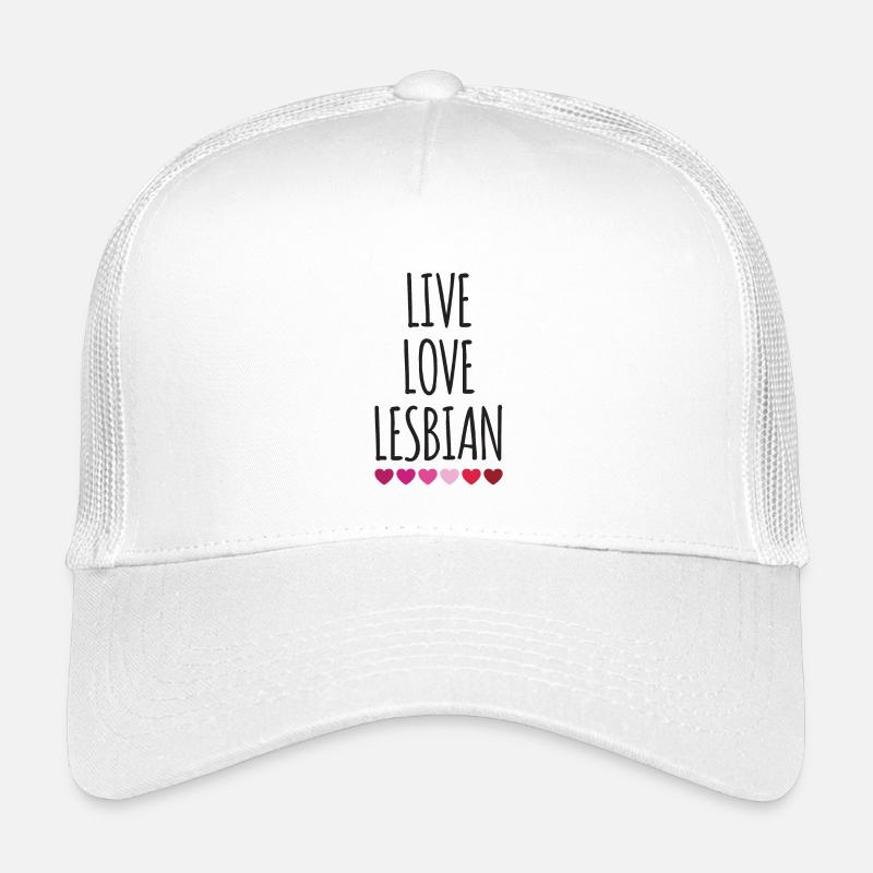 Live. Love. Lesbian. Kids’ Trucker Cap