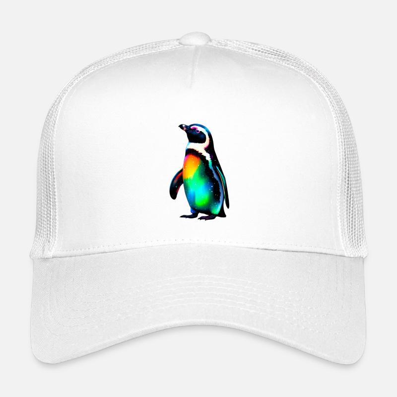 Pinguin - Kinder Trucker-Cap - Weiß