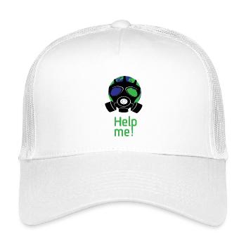 Help me - Kids’ Trucker Cap - white - Front