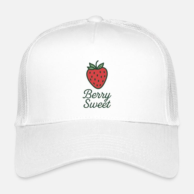Berry Sweet - Kinder Trucker-Cap - Weiß