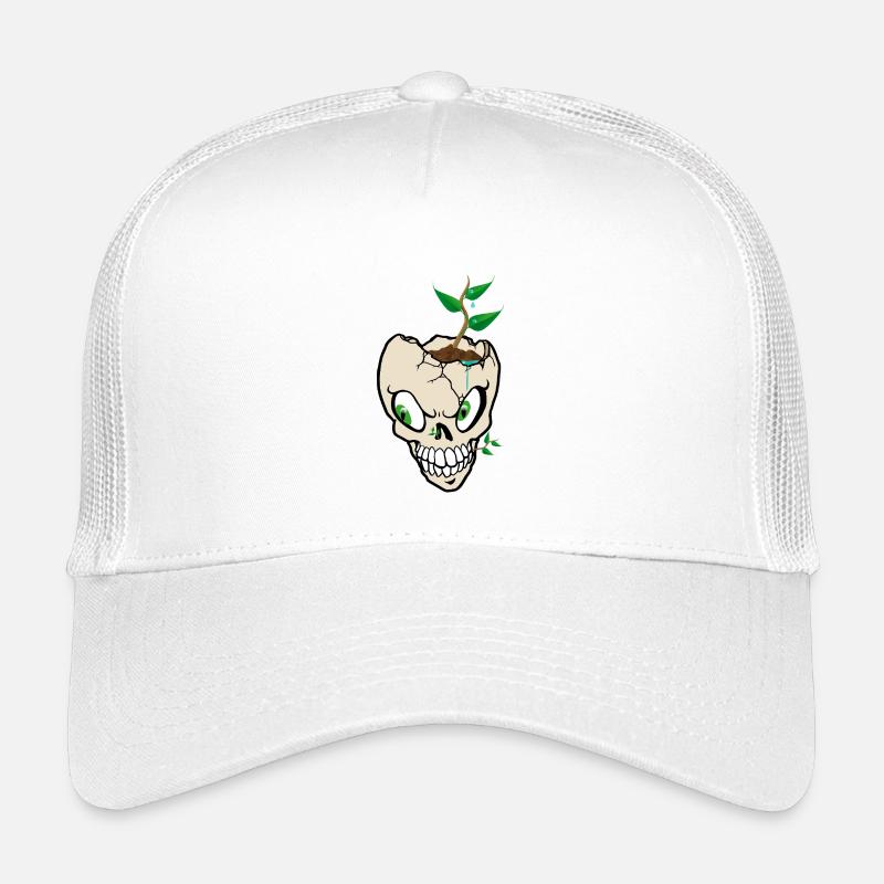 Croissance de la pousse de crâne Casquette trucker enfant