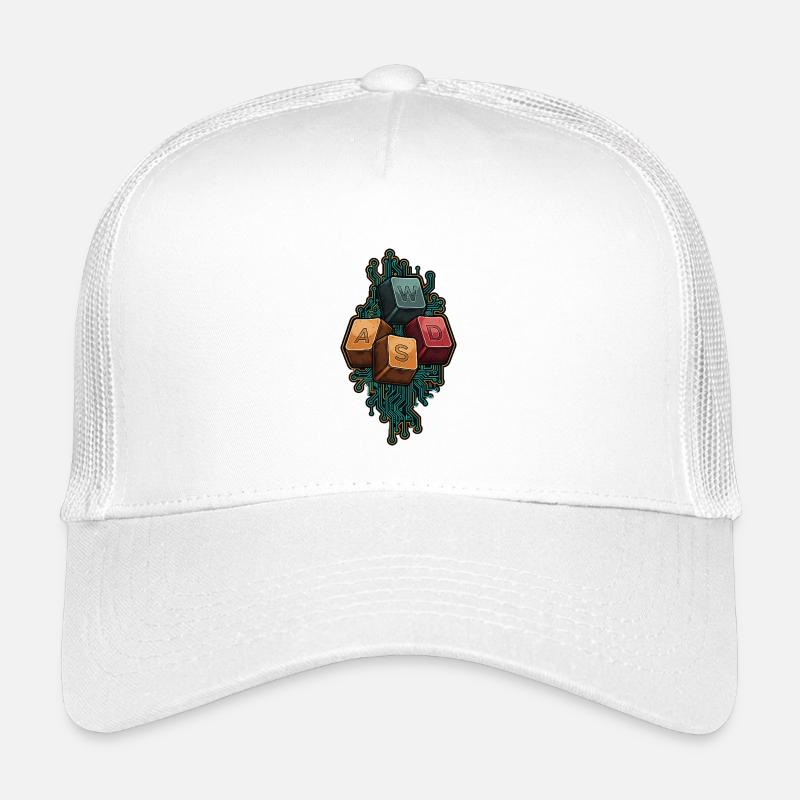 WASD - Things That Move Me - Funny Gamer Kids’ Trucker Cap