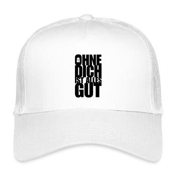 without you - Kids’ Trucker Cap - white - Front