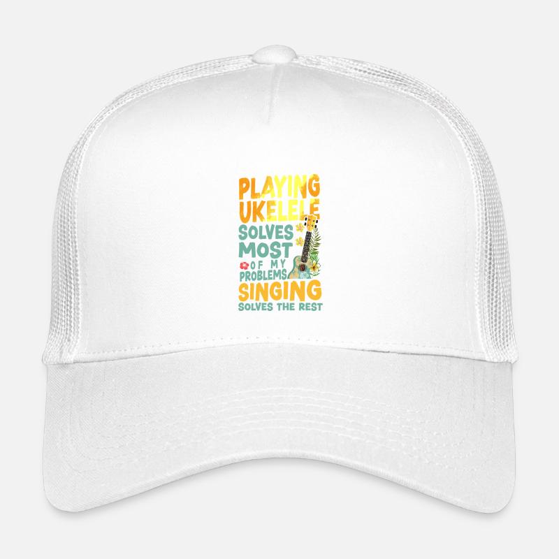 Jeu du ukulélé hawaïen Casquette trucker enfant