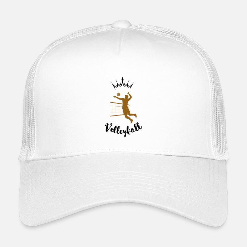 Volleyball - Kinder Trucker-Cap - Weiß