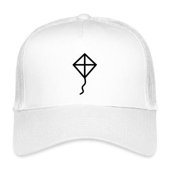 Kite - Kids’ Trucker Cap - white - Front