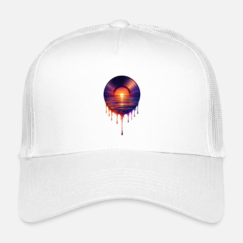 Dripping vinyl Kids’ Trucker Cap