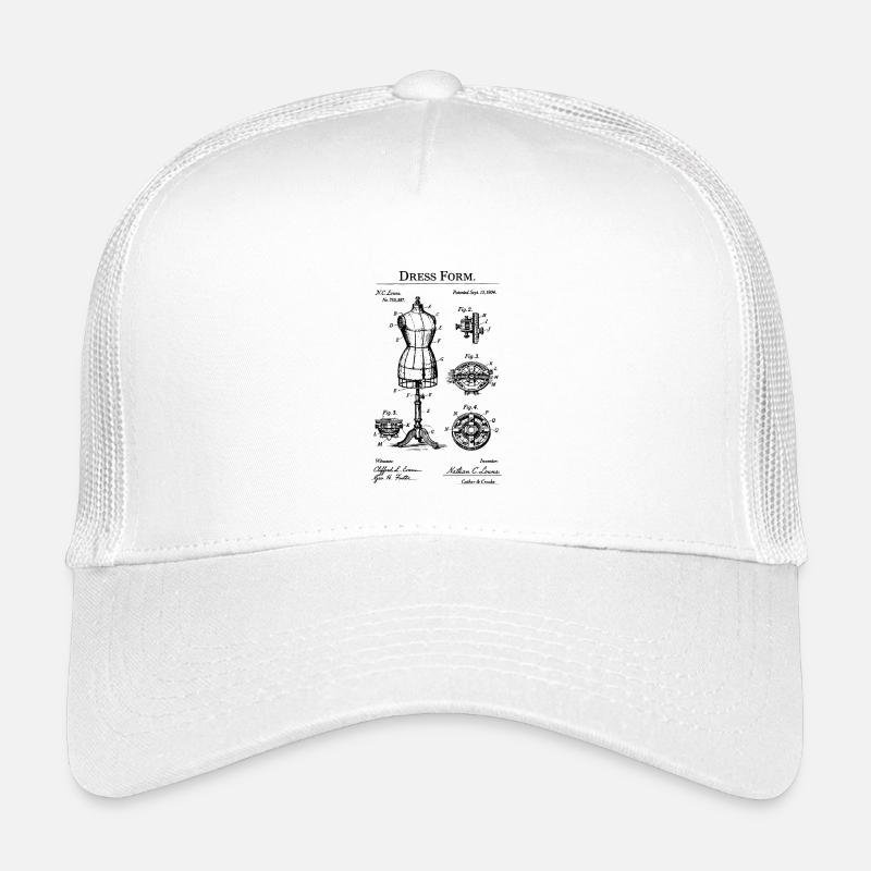 Brevet du plan de mannequin Casquette trucker enfant